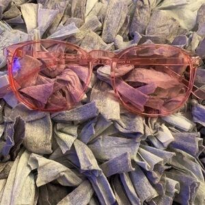 SUNGLASSES. Acrylic Frame. Pink